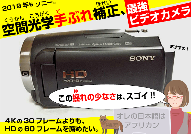 HDR-CX675を買いました。