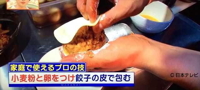 餃子の皮で