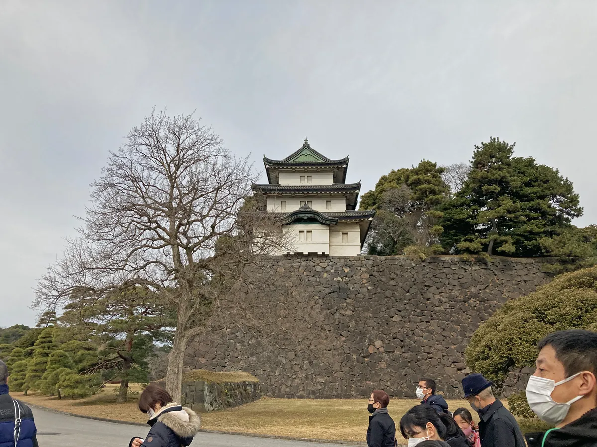 小さなお城ですね。富士見櫓。