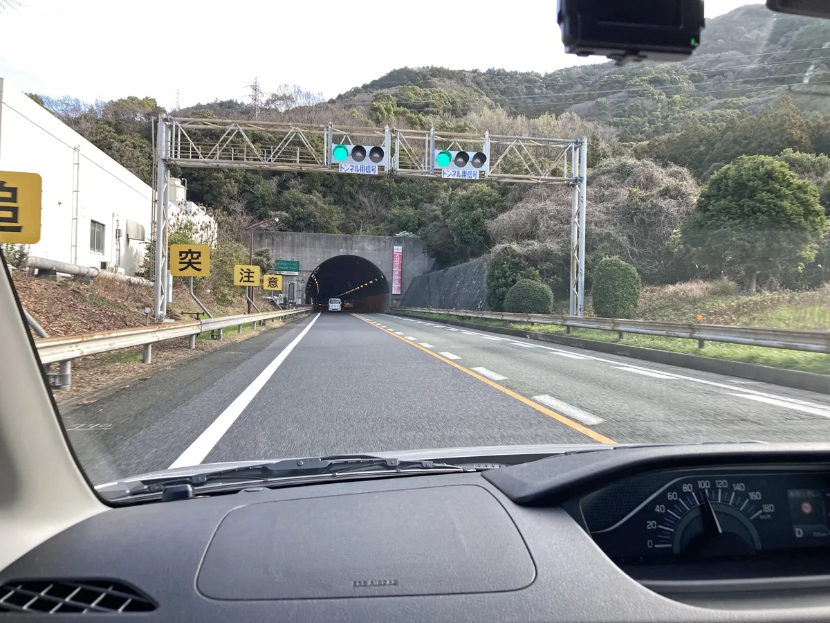 福岡都市高速のトンネルその１