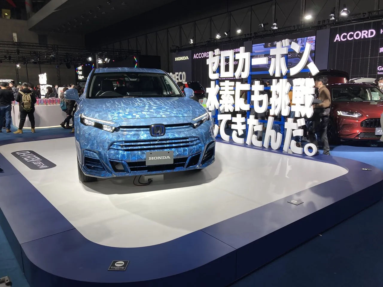 2024年に発売されるホンダCR-Vの燃料電池車FCEV。