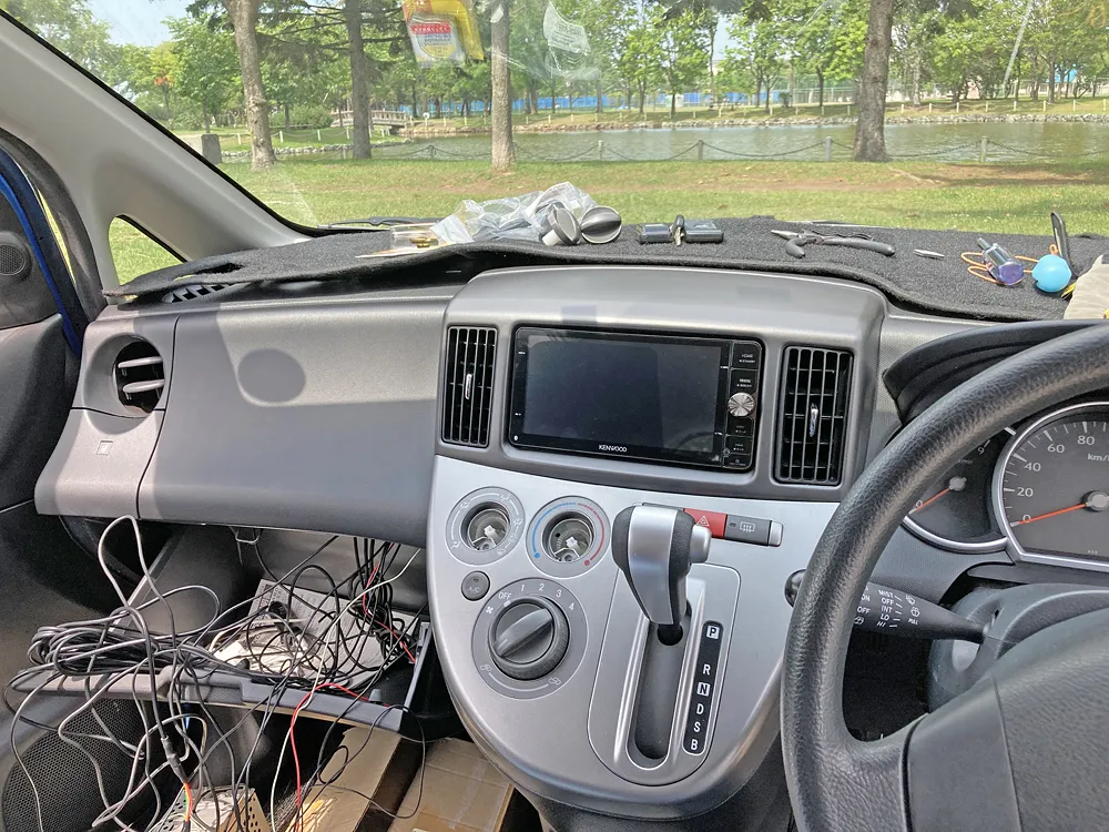 カーナビ取り付け後