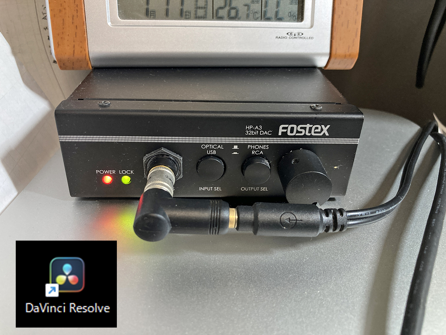 ダビンチで音が出ない! 対処法。