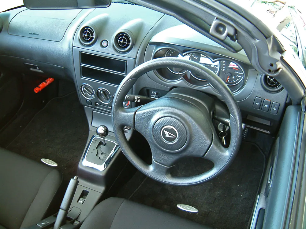 初代コペンのダイハツ純正ステアリング