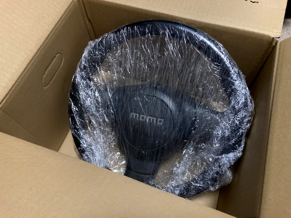 ヤフオクで購入したハンドル。