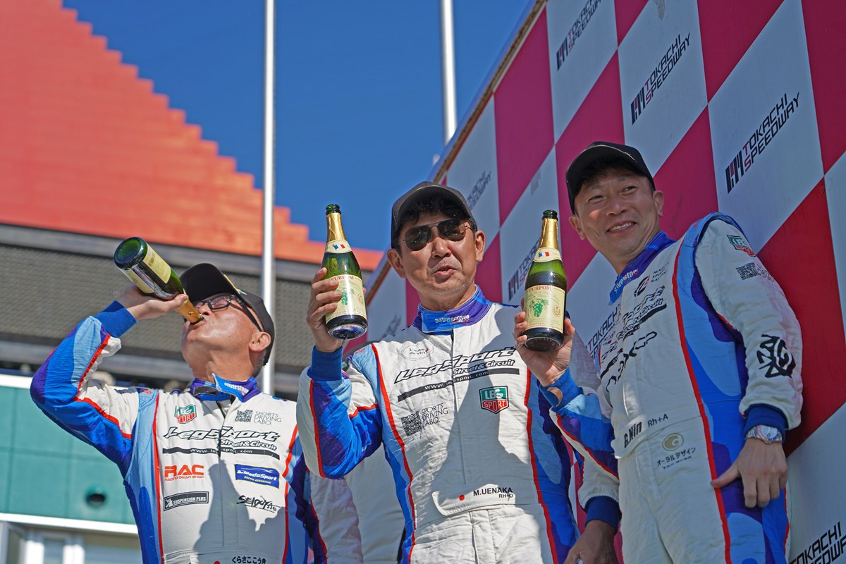 3位入賞、レッグモータースポーツ 任・上中・倉迫・大井組